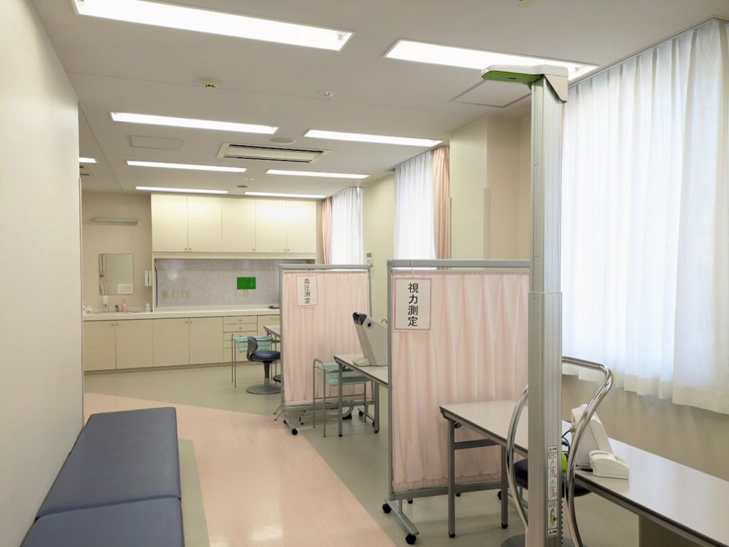 検査室内の様子